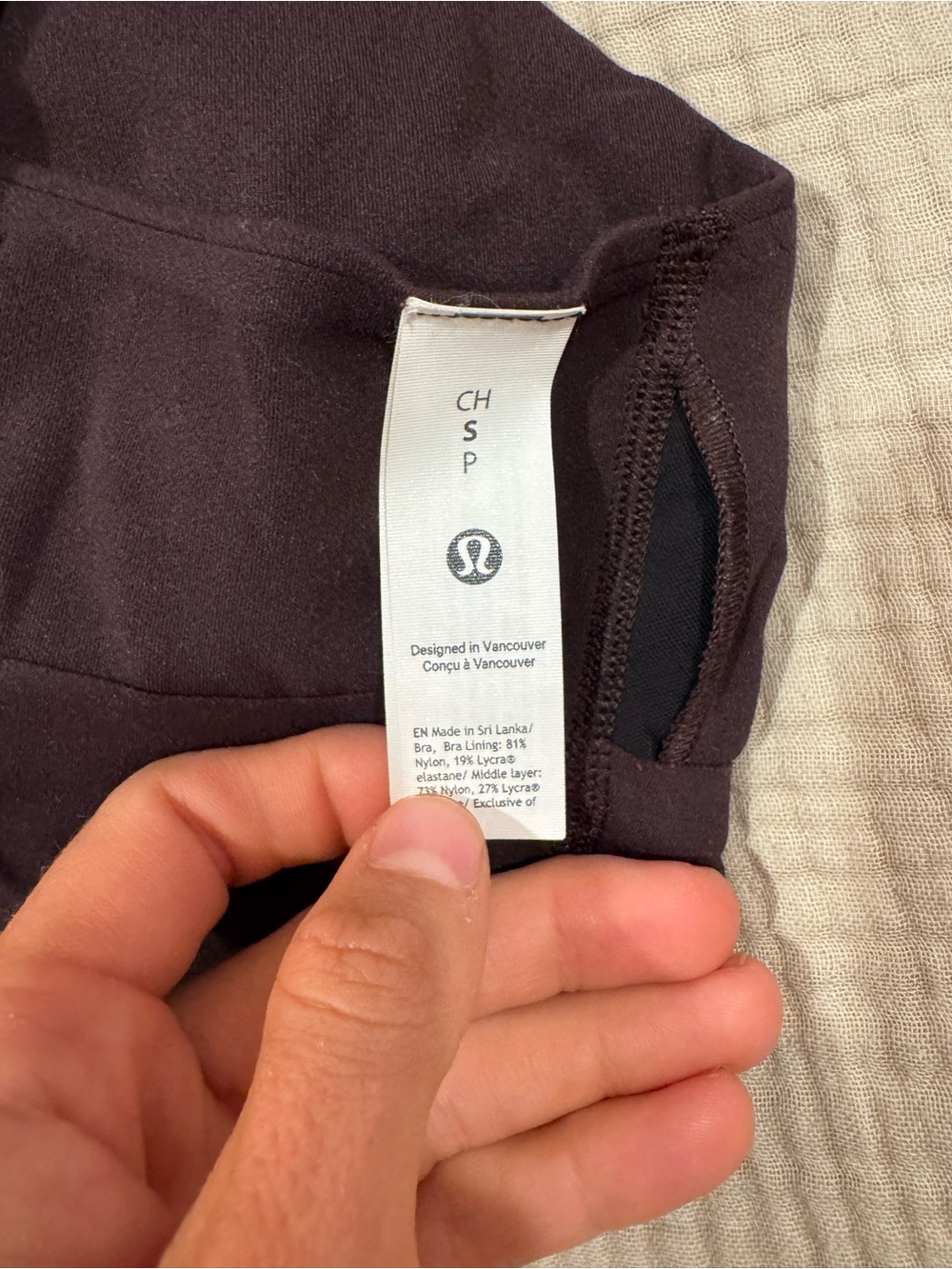 lululemon Focuser Scoop-Neck Bra Nulu
Light Support brown - Picture 3 of 4